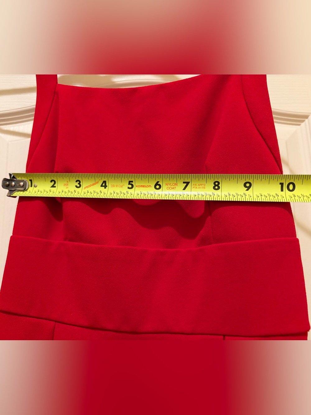 Red Halter High-Low Party Dress - Picture 3 of 6